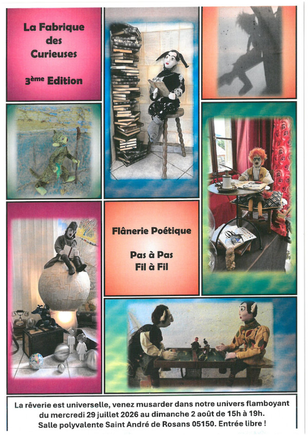 Exposition de la Fabrique des Curieuses
