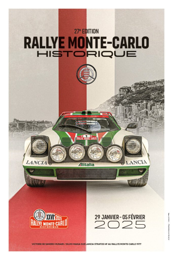 Passage du 27è Rallye Monte Carlo Historique : La Charce-Rosans